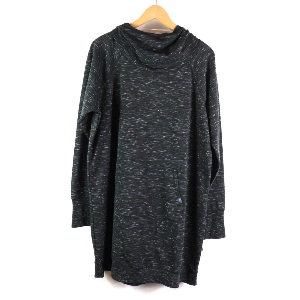 NWT Gaiam Yoga Serene Fleece Dress Marled XL
